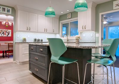 White & Gray Kitchen - Paintgrade