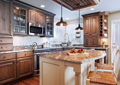 Lodge Kitchen - Rustic Beech