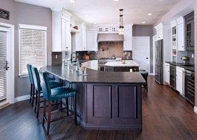 Sleek Two-Tone Kitchen