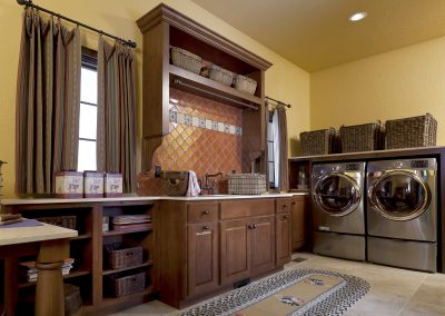 Saltillo Tile Laundry Room