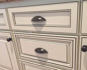 Bank of drawers