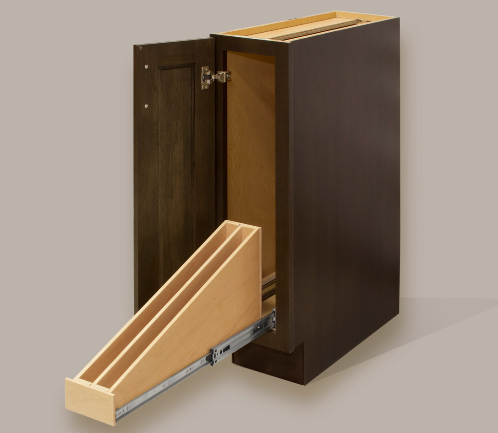 Base with Pullout Tray Divider